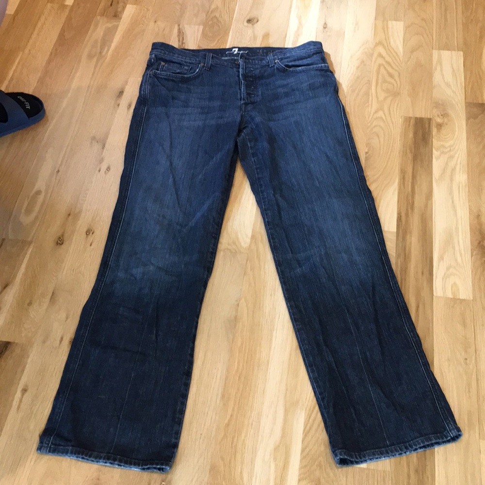 7 For All Mankind Relaxed "A" pkt Relaxed Jeans